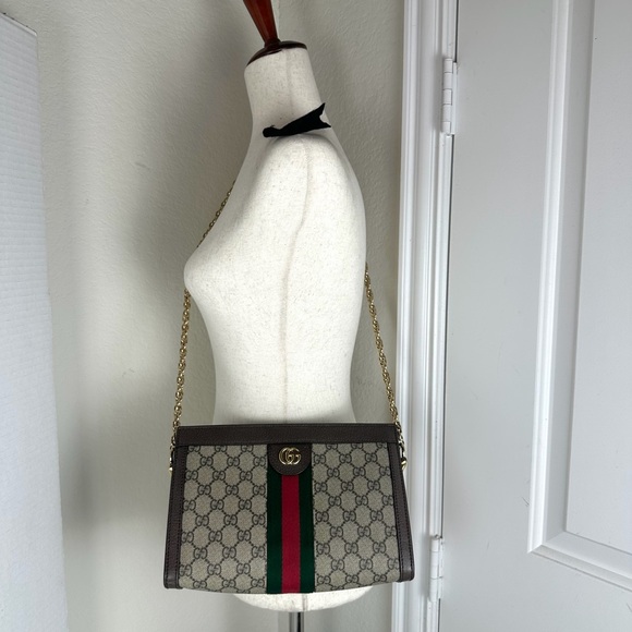 GUCCI Ophidia GG Shoulder Bag - Picture 12 of 12